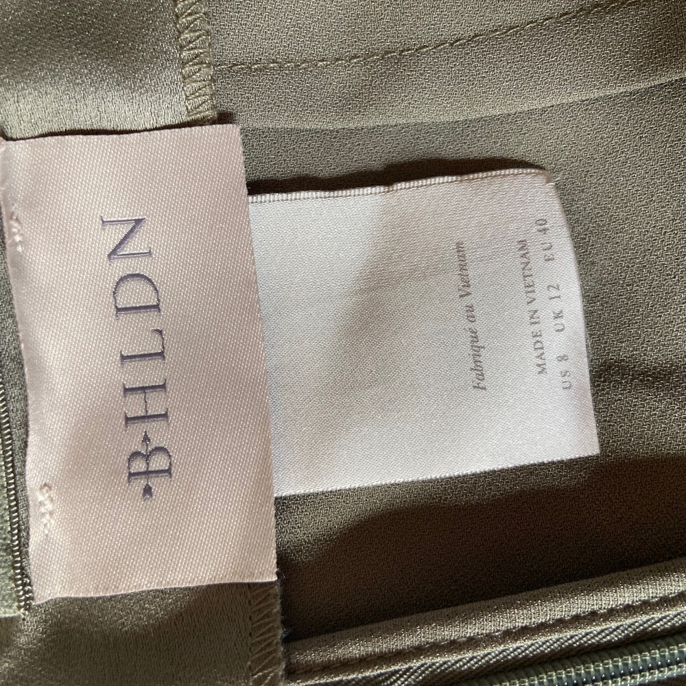 BHLDN Sage Green Bridesmaid Dress - Picture 4 of 4